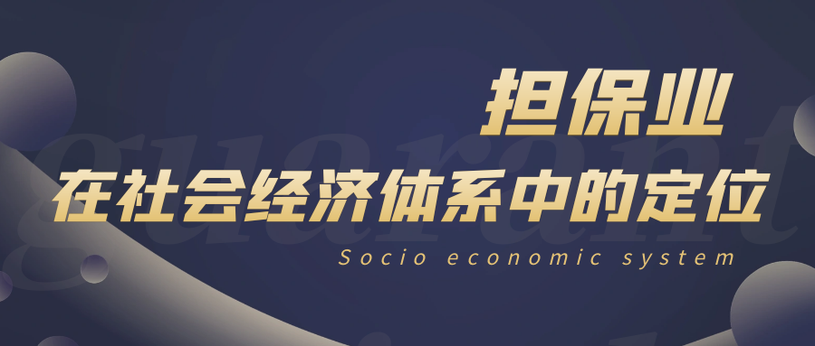 在社會(huì)經(jīng)濟(jì)體系中的定位